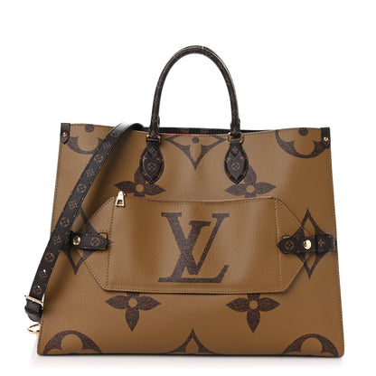 Louis Vuitton Reverse Monogram Giant Onthego Voyage 1 of 10