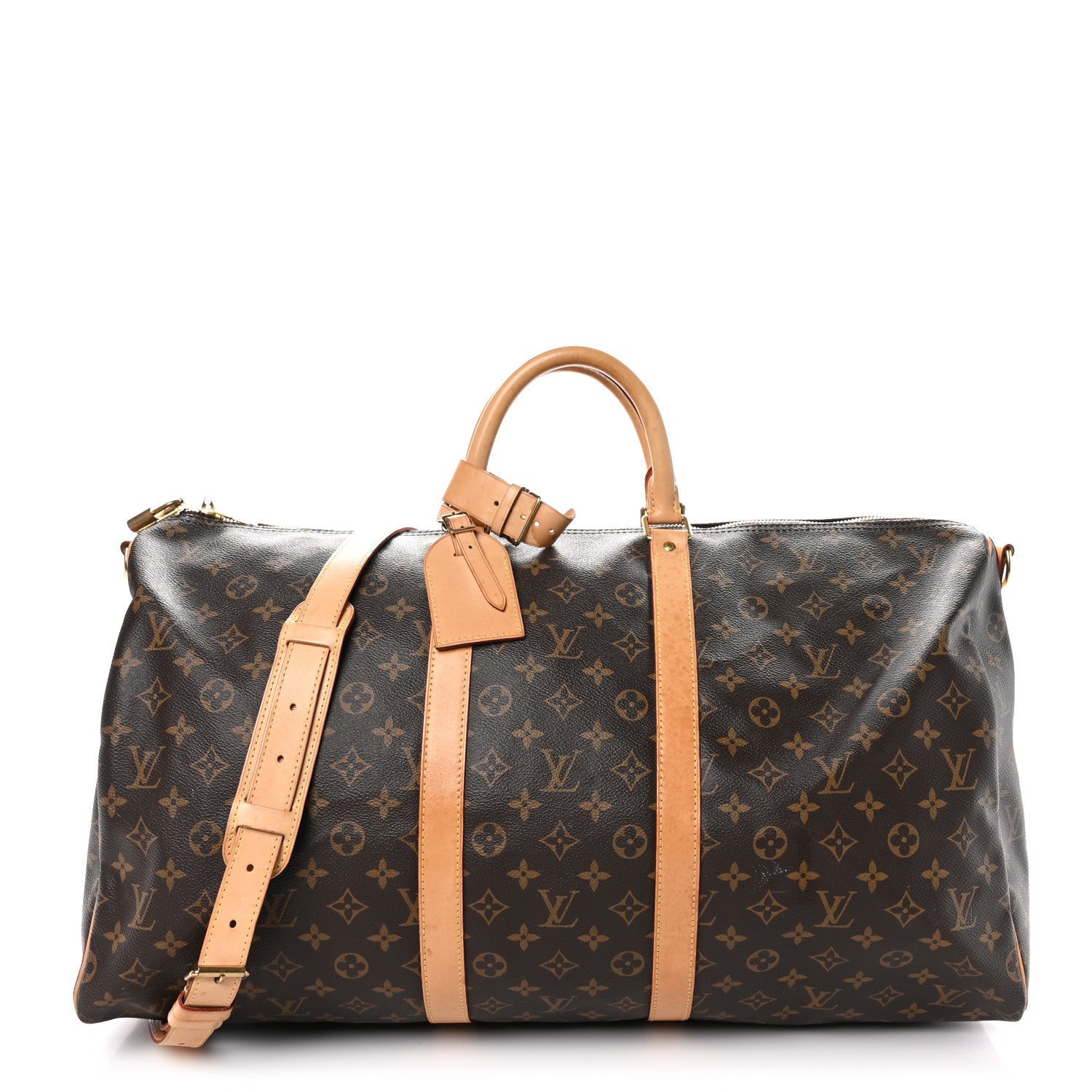 Louis Vuitton Monogram Keepall Bandouliere 55 1 of 13