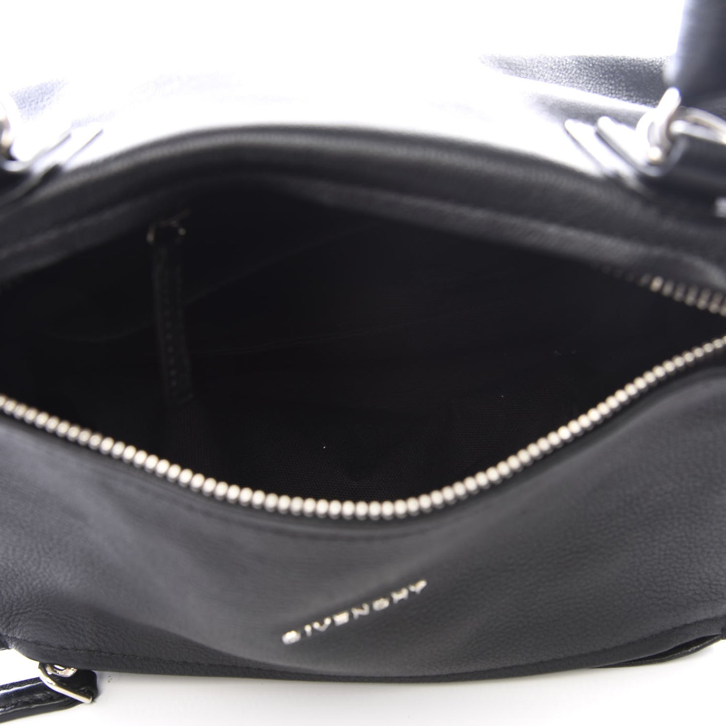 Sugar Goatskin Small Pandora Black