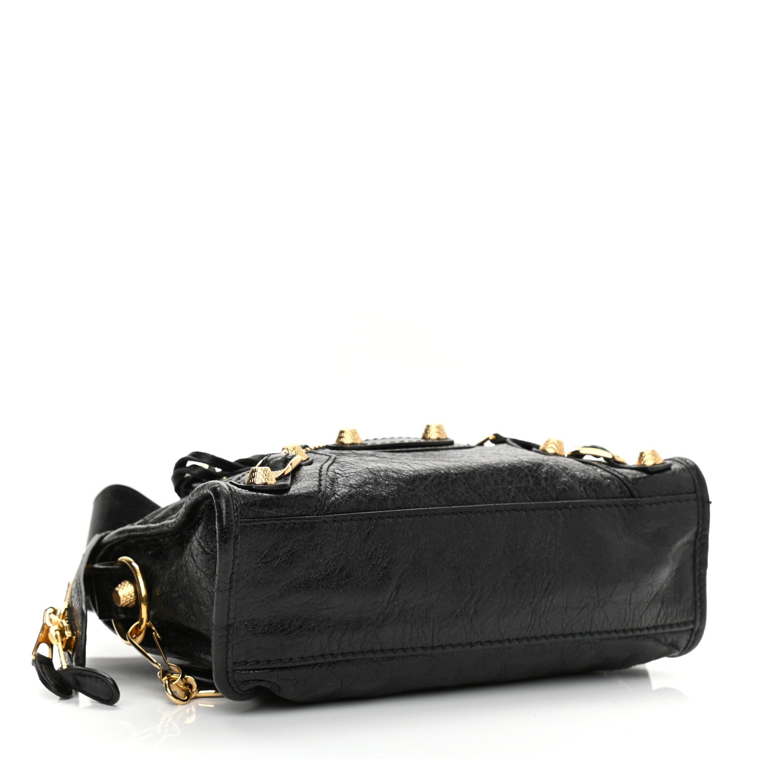 Balenciaga Agneau Giant 12 Gold Hardware Mini City Black 5 of 10