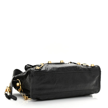 Balenciaga Agneau Giant 12 Gold Hardware Mini City Black 5 of 10