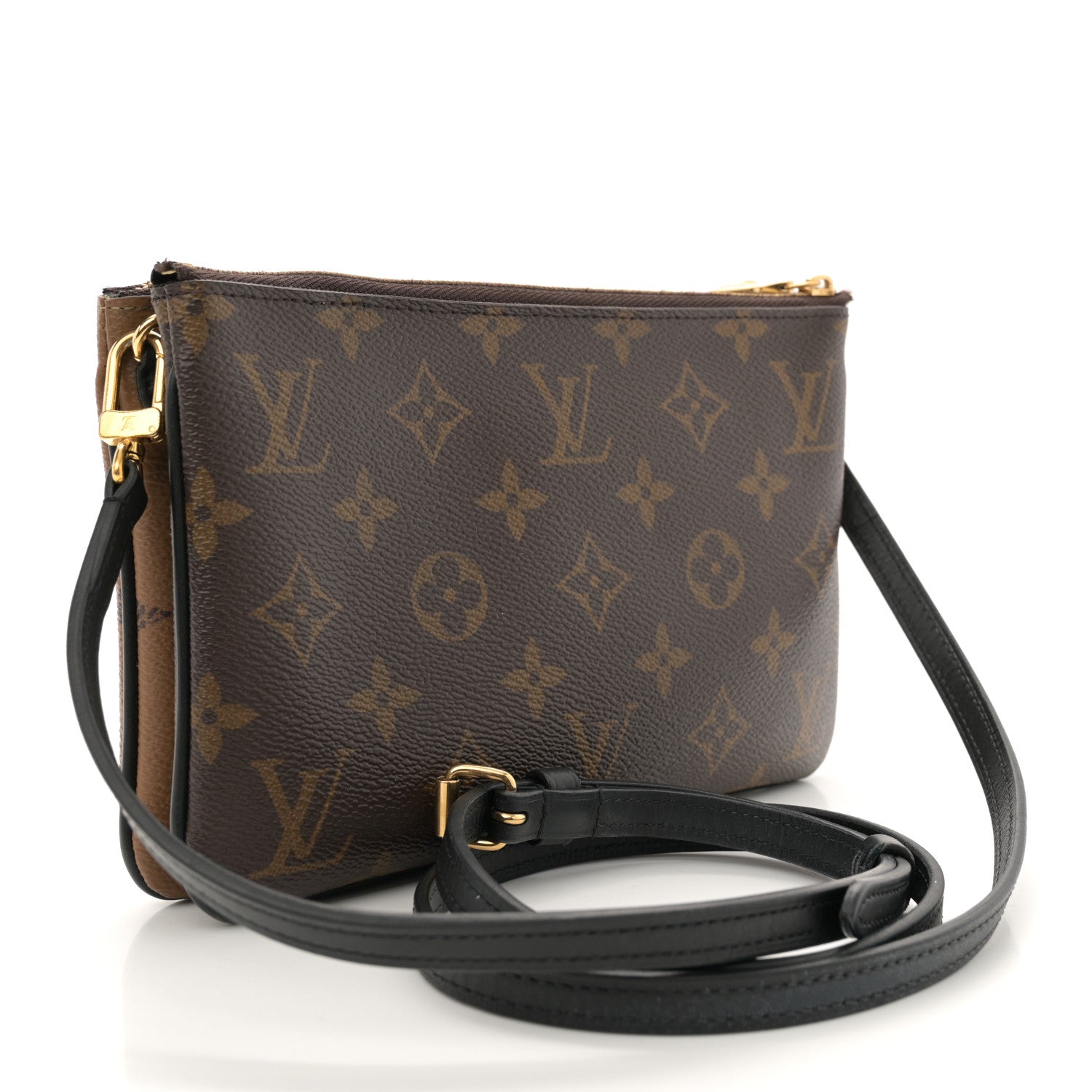 Louis Vuitton Reverse Monogram Giant Double Zip Pochette 3 of 11