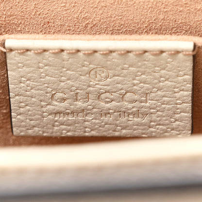 Gucci Textured Calfskin Web Small Ophidia Chain Shoulder Bag Mystic White 6 of 10