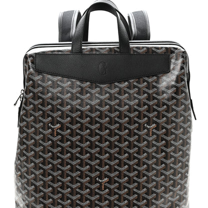 Goyard Goyardine Calfskin Cisalpin Backpack Black 6 of 8