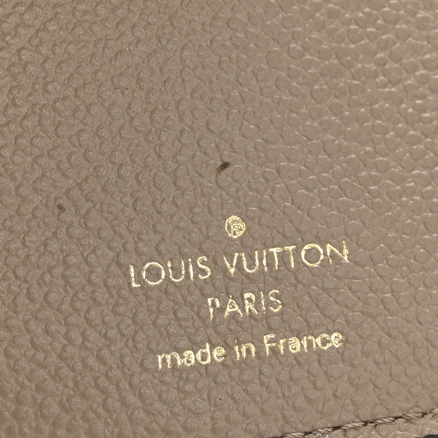 Empreinte Monogram Giant Victorine Wallet Tourterelle Creme
