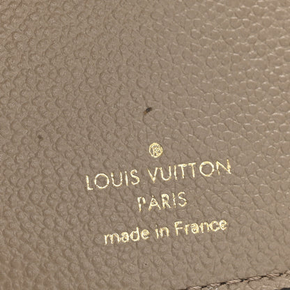 Louis Vuitton Empreinte Monogram Giant Victorine Wallet Tourterelle Creme 6 of 10