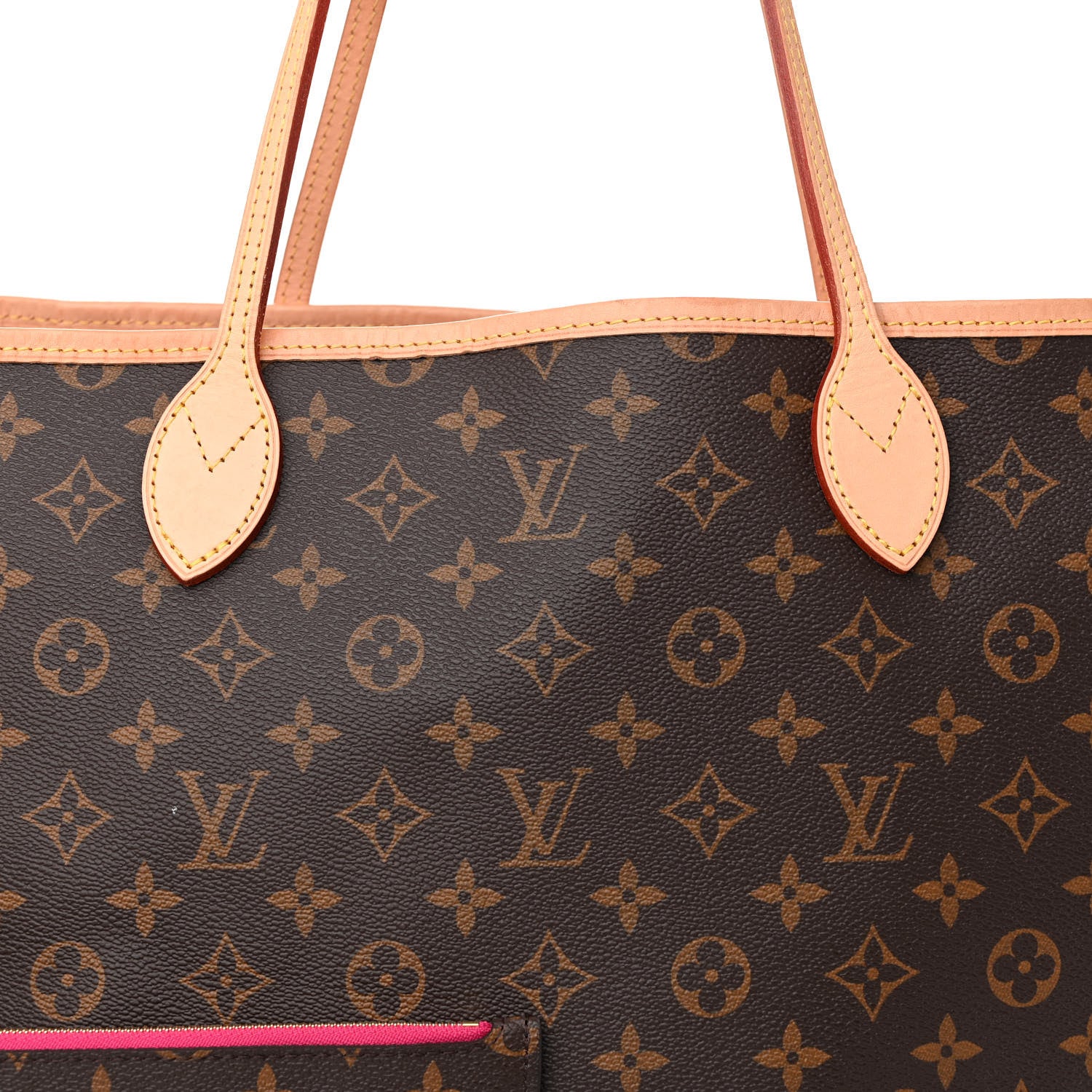 Louis Vuitton Monogram Neo Neverfull GM Fuchsia 8 of 10