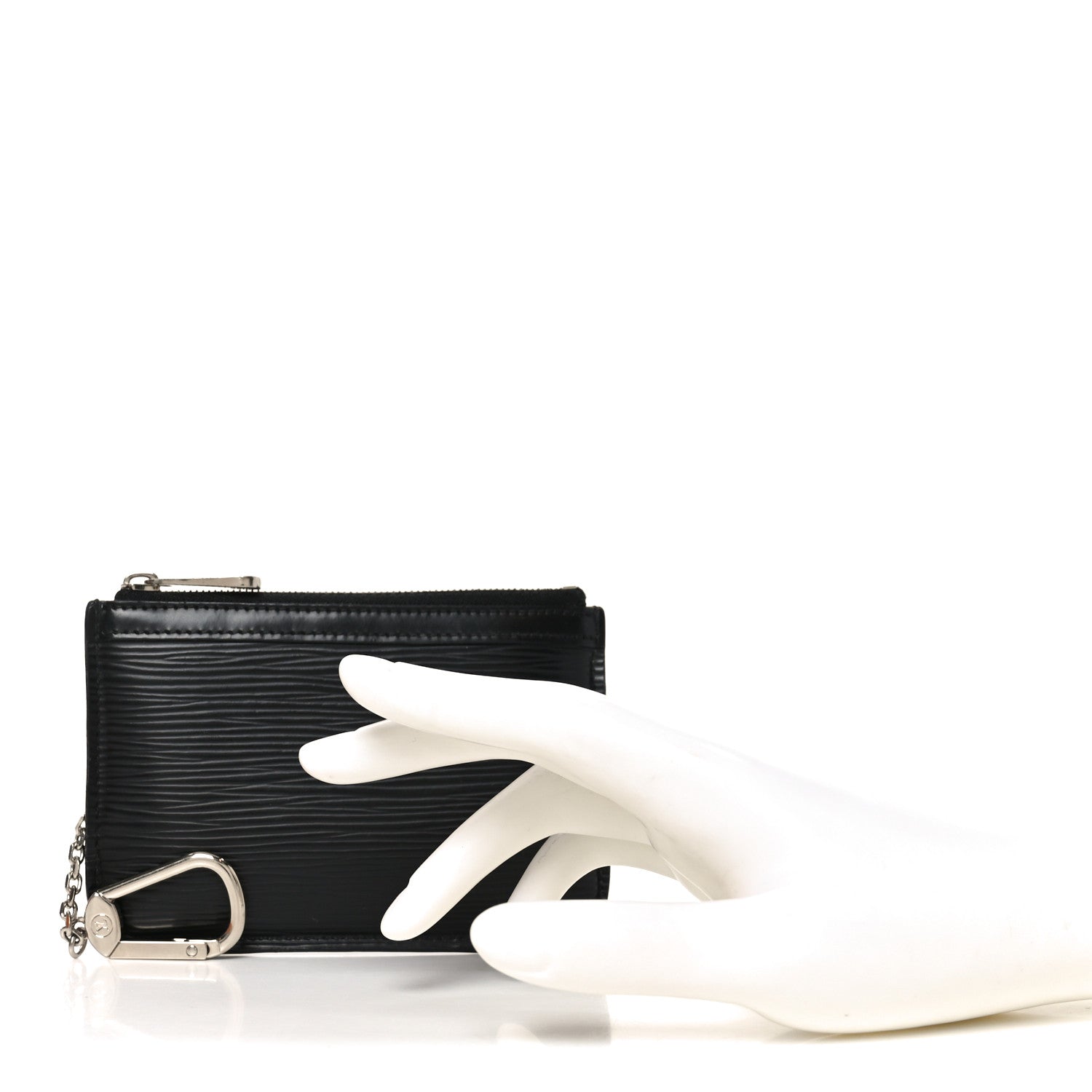 Louis Vuitton Epi Key Pouch Black 2 of 7