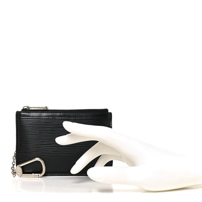 Louis Vuitton Epi Key Pouch Black 2 of 7