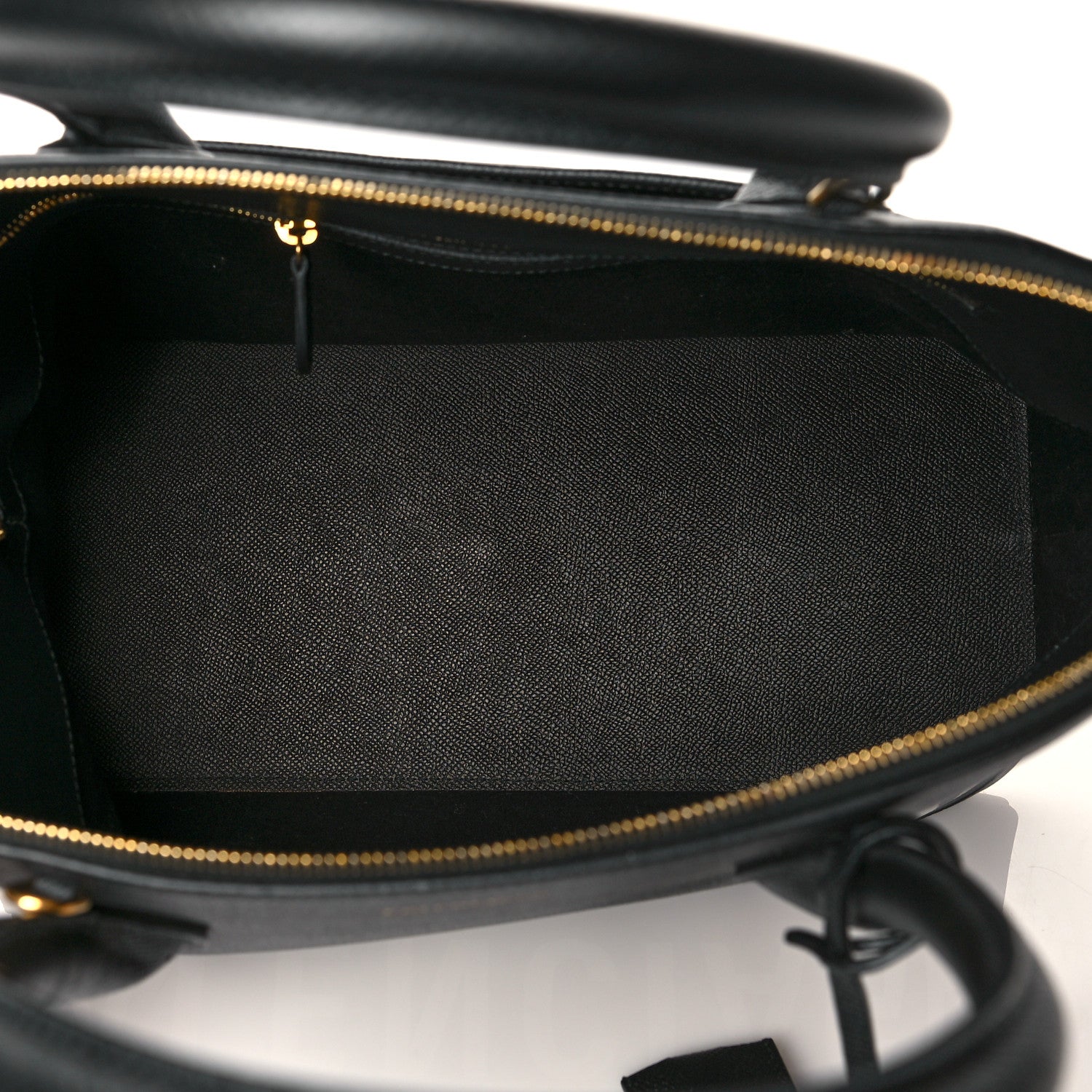 Balenciaga Signature Grained Calfskin Logo M Ville Top Handle Bag Black 5 of 10