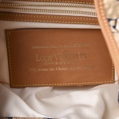 Louis Vuitton Canvas Monogram Cruise Bulles MM Natural 6 of 12