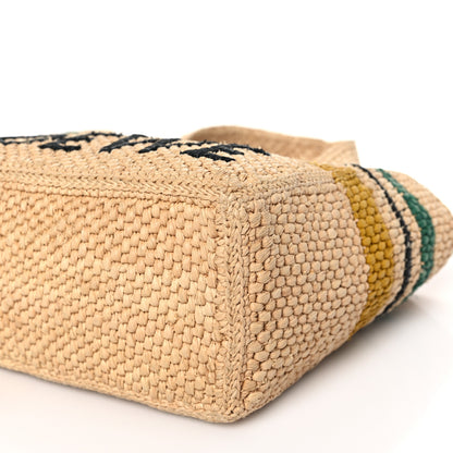 Loewe Raffia Small Paula's Ibiza Logo Tote Beige Multicolor 8 of 8