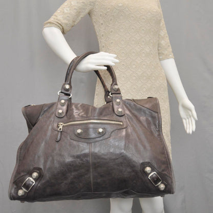 Balenciaga Agneau Giant Weekender 2 of 9