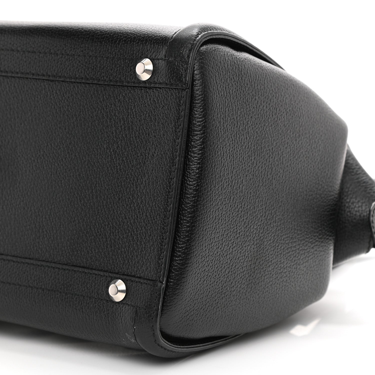 Balenciaga Grained Calfskin Monday Bowler S Black 9 of 10