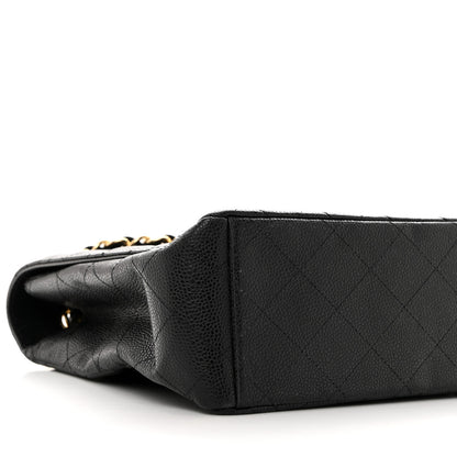 Chanel Caviar Quilted Maxi Single Flap Black 9 of 10