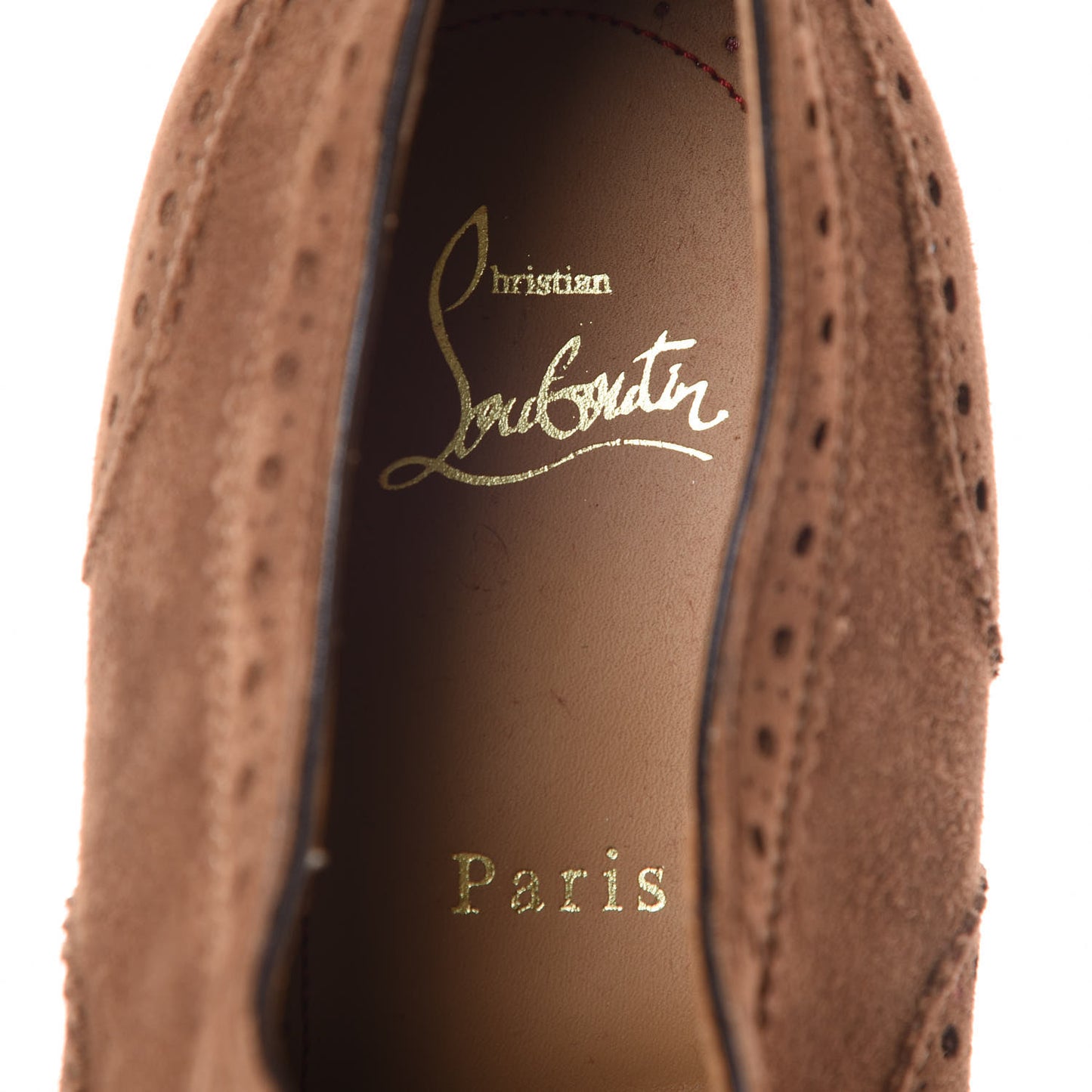 Veau Velours Mens Charlie Me Flat Oxfords 44 Brown