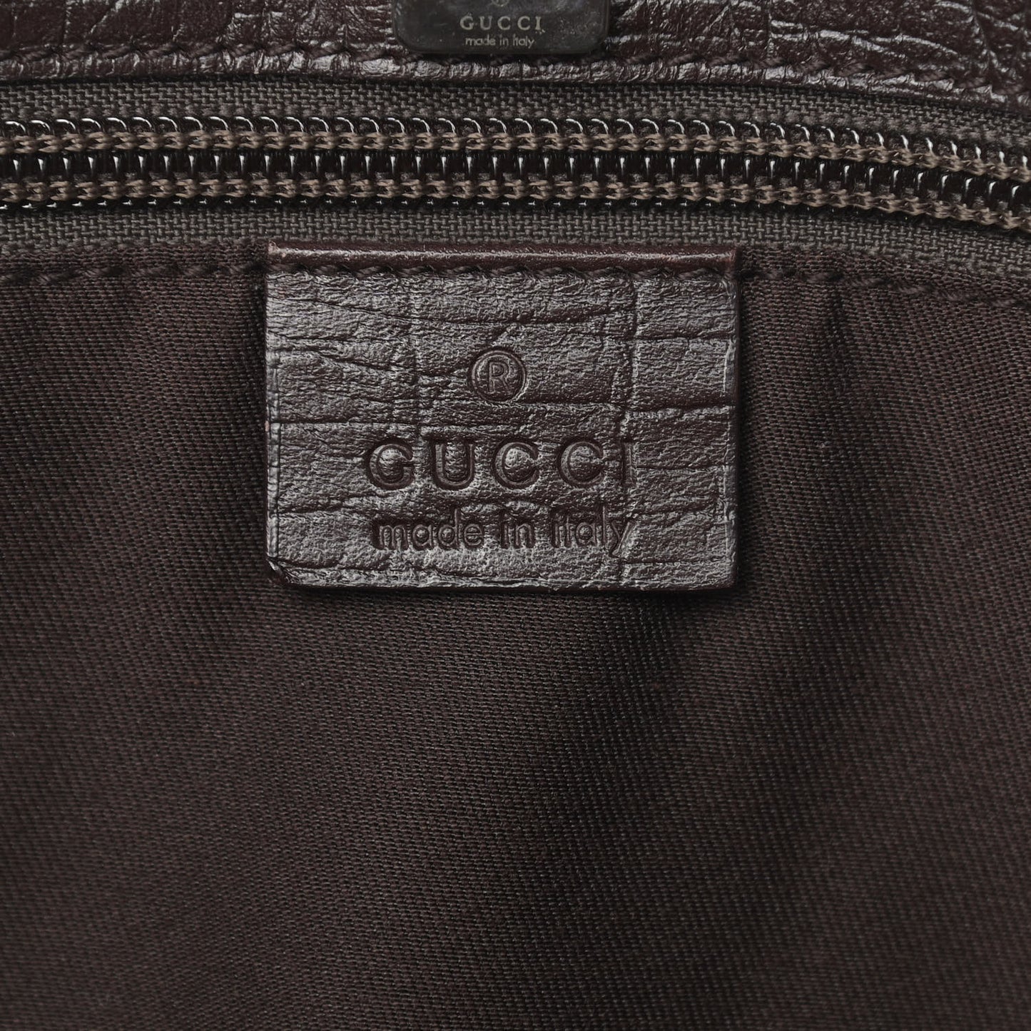 GG Plus Monogram Medium Joy Tote Dark Brown