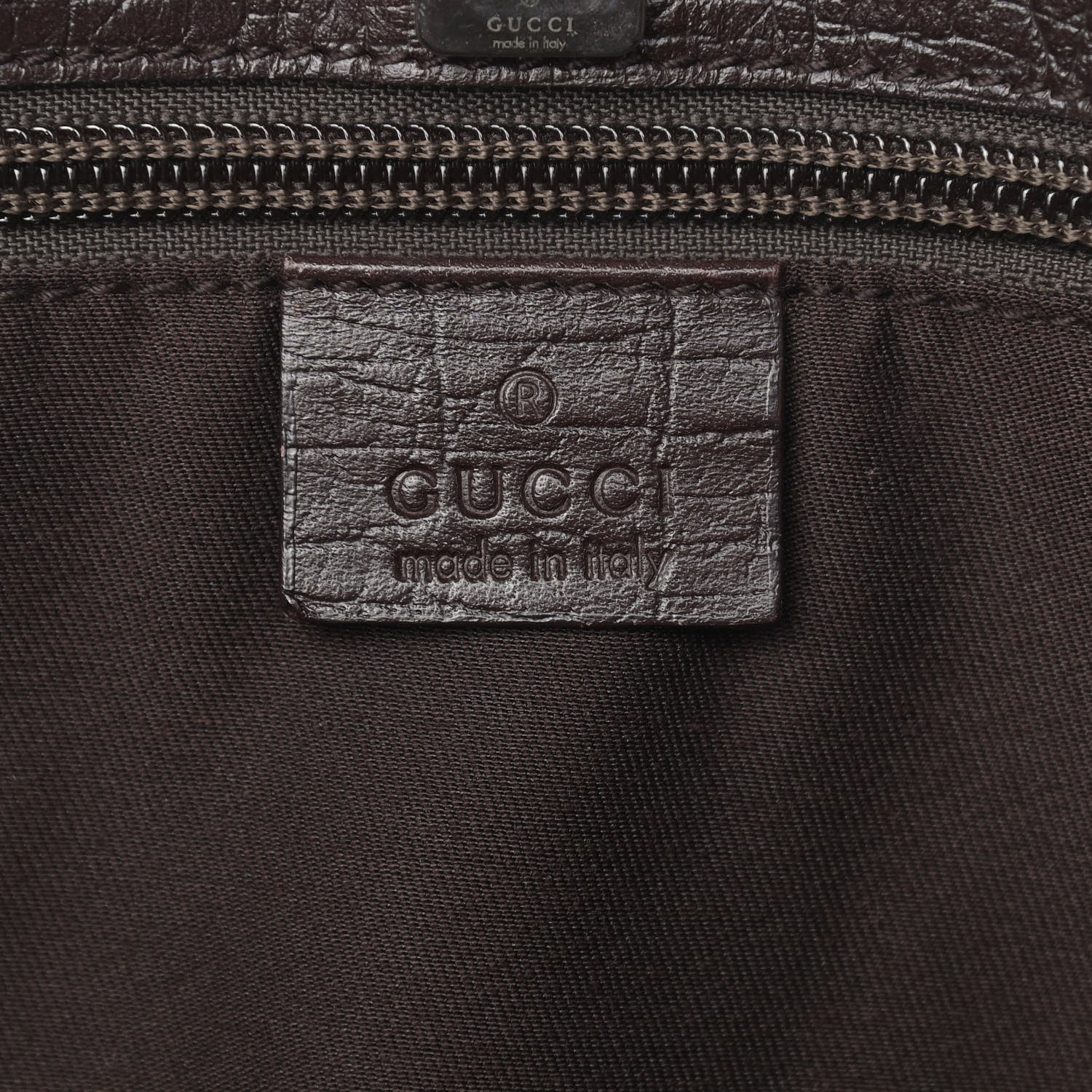 Gucci GG Plus Monogram Medium Joy Tote Dark Brown 6 of 13
