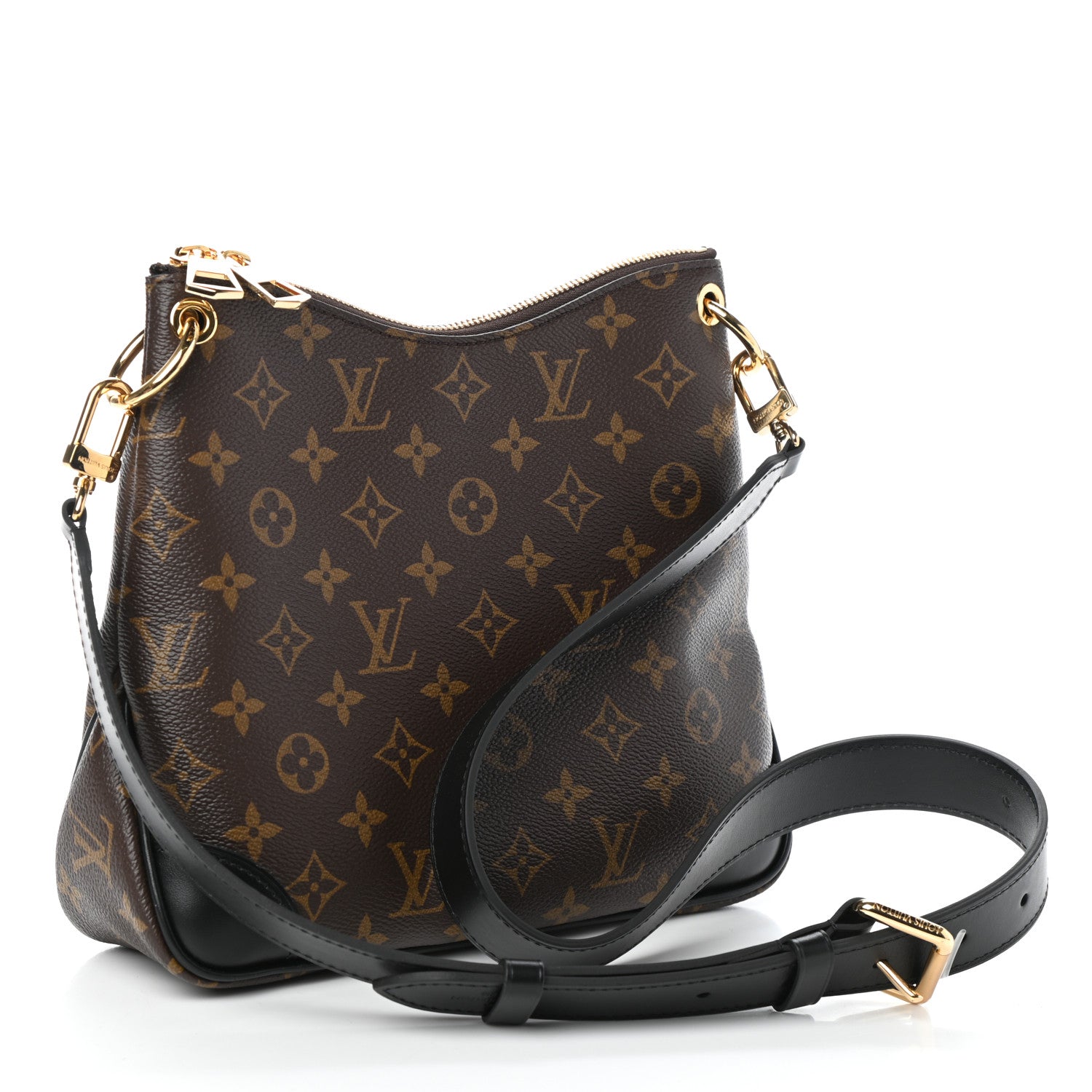 Louis Vuitton Monogram Odeon PM Black 3 of 9