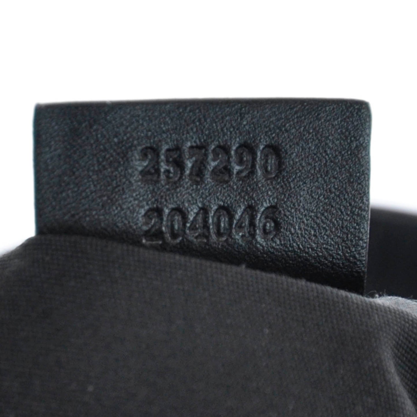 Guccissima Full Moon Tote Black