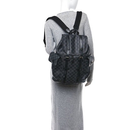 Louis Vuitton Damier Graphite Christopher PM Backpack 2 of 10