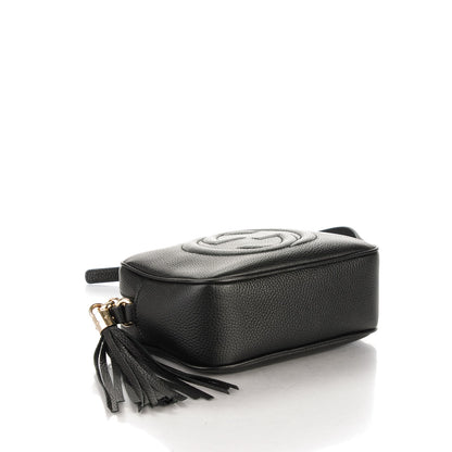 Gucci Pebbled Calfskin Small Soho Disco Bag Black 4 of 7