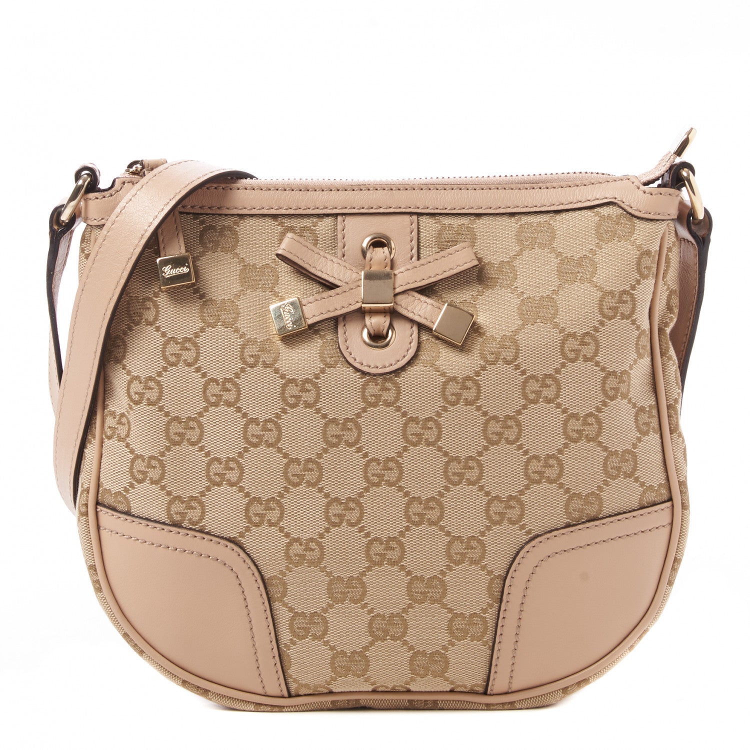 Gucci Monogram Small Princy Shoulder Bag Pink 1 of 8