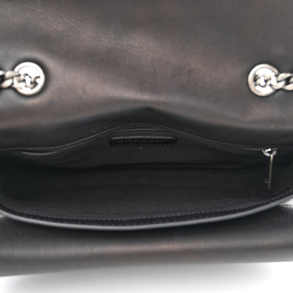 Chanel Lambskin Quilted Large Natural CC Flap Black 5 of 11