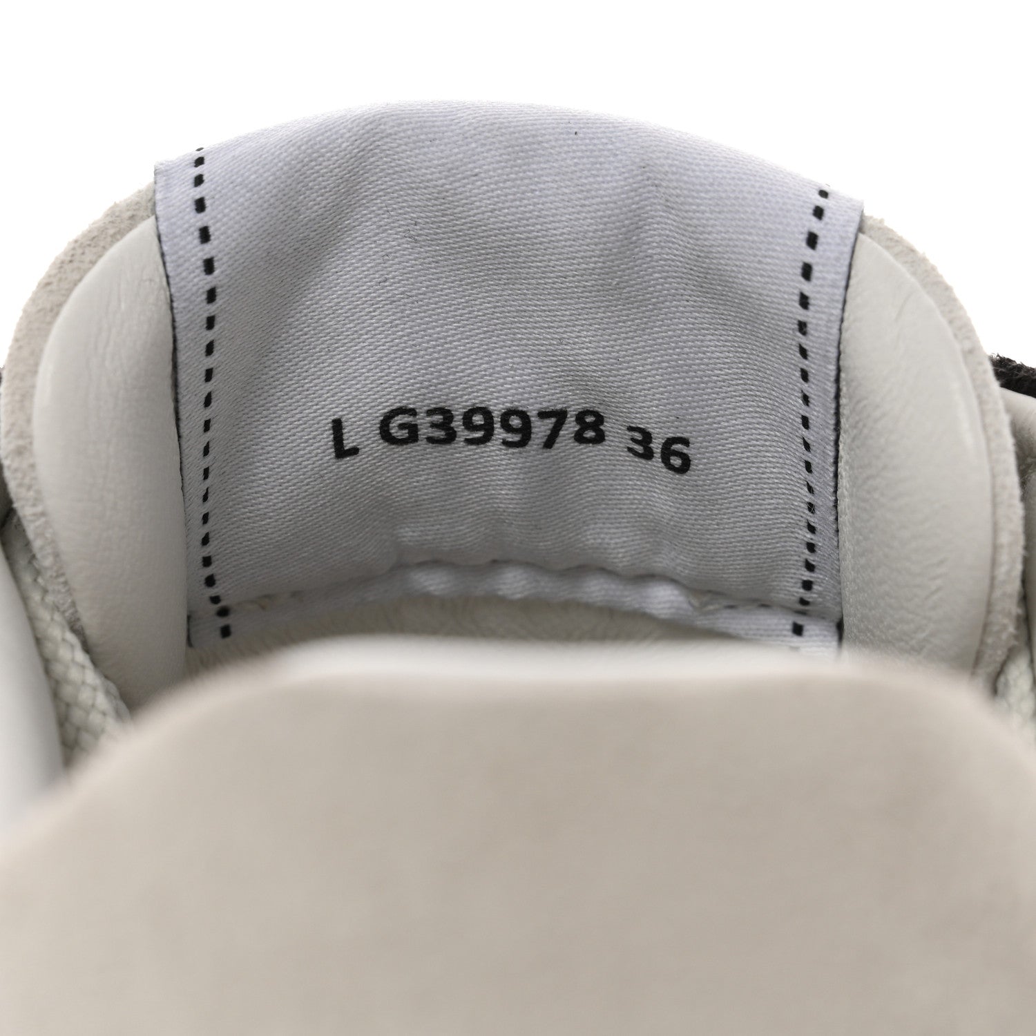 Chanel Fabric Womens Logo Sneakers 36 Black White 6 of 9
