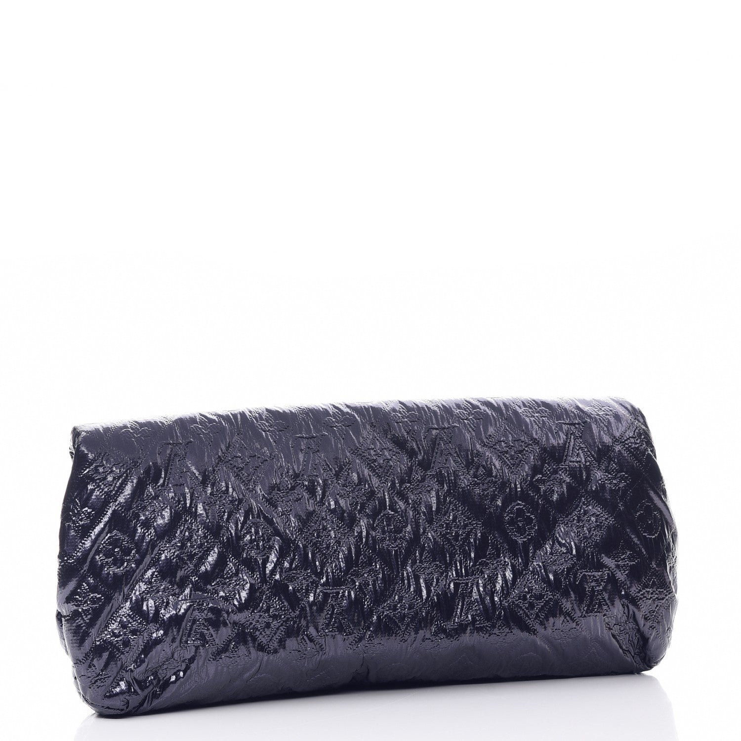 Louis Vuitton Jacquard Quilted Monogram Limelight Clutch MM Blue de France 4 of 8