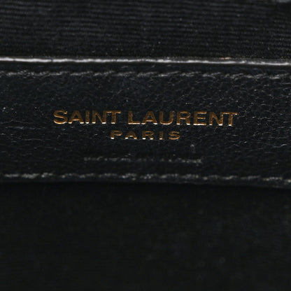Saint Laurent Calfskin Matelasse Monogram Lou Camera Bag Dark Latte 6 of 11