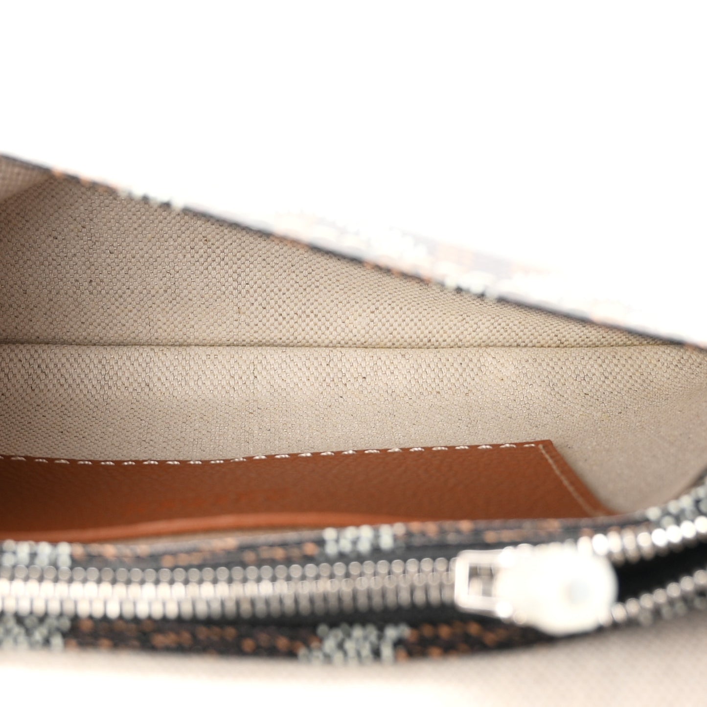 Goyardine Plumet Wallet Clutch Black Gold