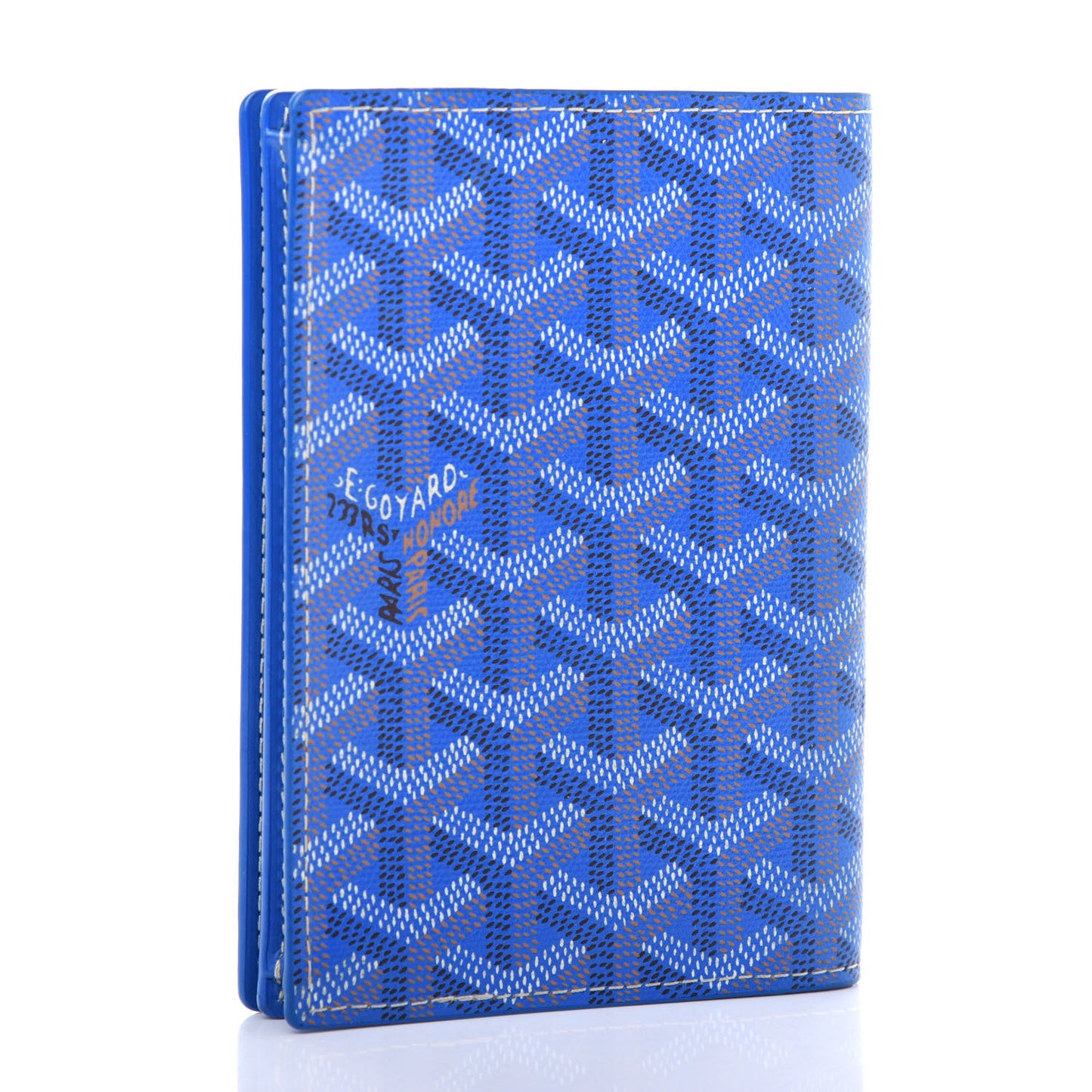 Goyardine Pocket Organizer Wallet Sky Blue