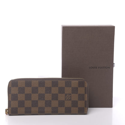 Louis Vuitton Damier Ebene Clemence Wallet Cherry 7 of 7