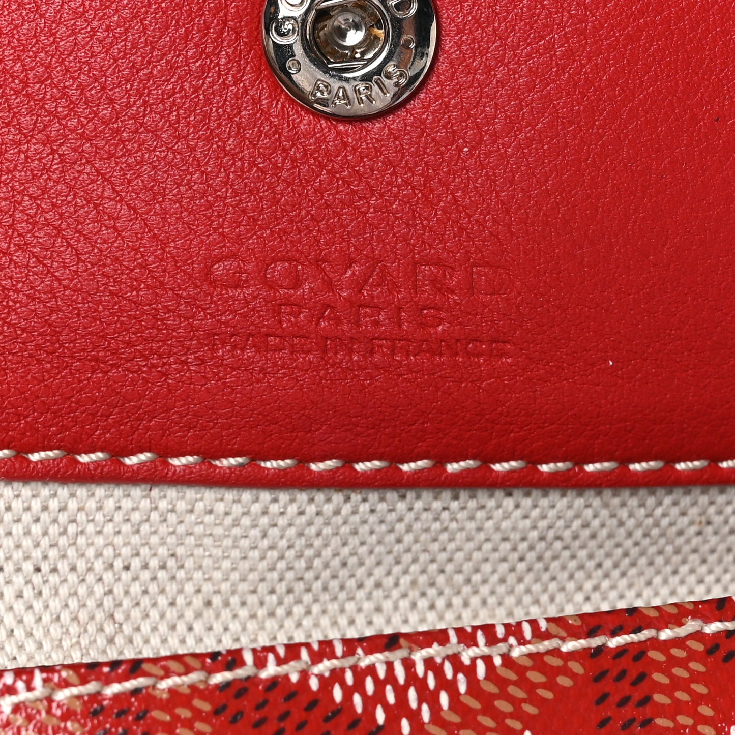 Goyardine Saint Louis GM Red