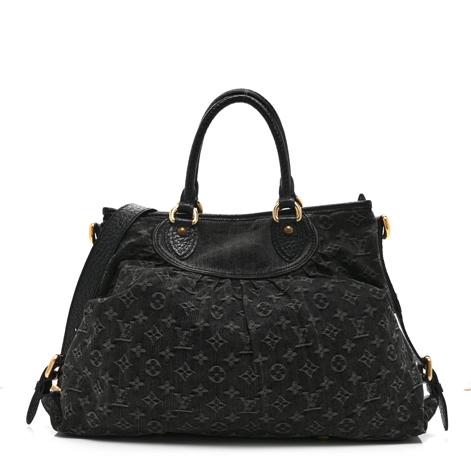 Louis Vuitton Denim Neo Cabby GM Black 1 of 10