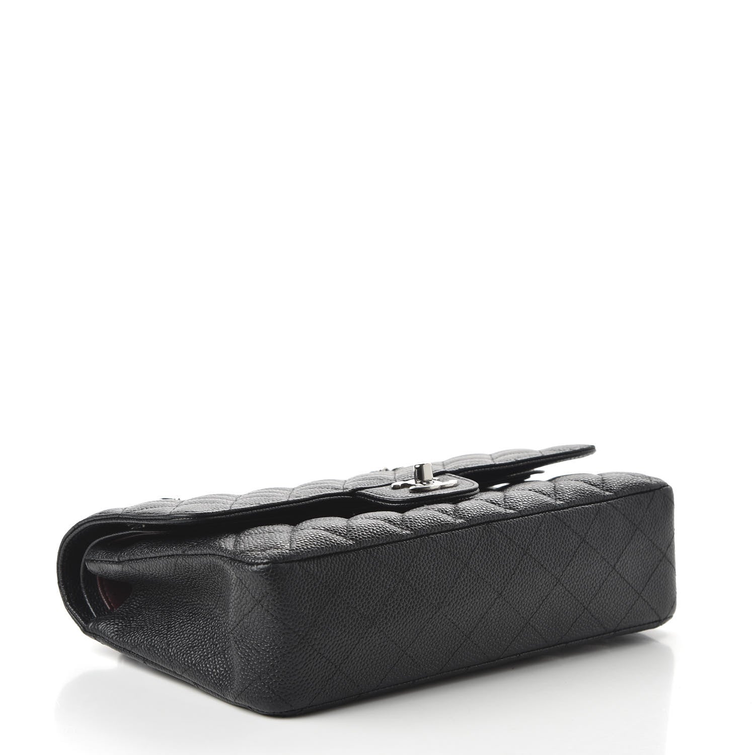 Chanel Caviar Quilted Medium Double Flap Black 4 of 10