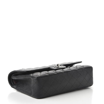 Chanel Caviar Quilted Medium Double Flap Black 4 of 10
