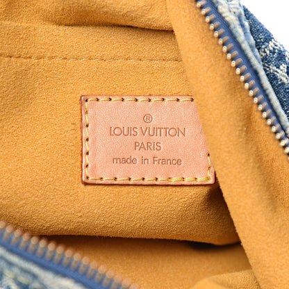 Louis Vuitton Monogram Denim Baggy PM Blue 6 of 12
