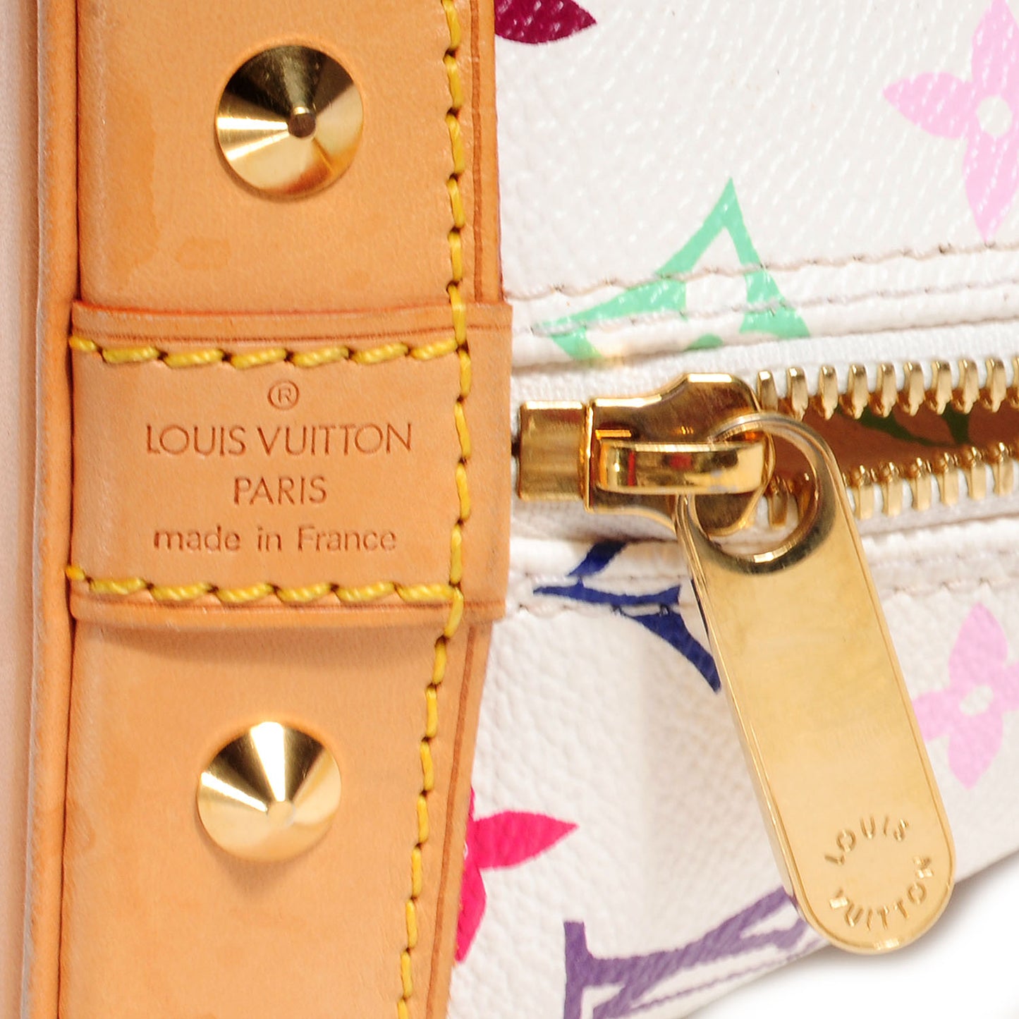 Monogram Multicolor Alma White