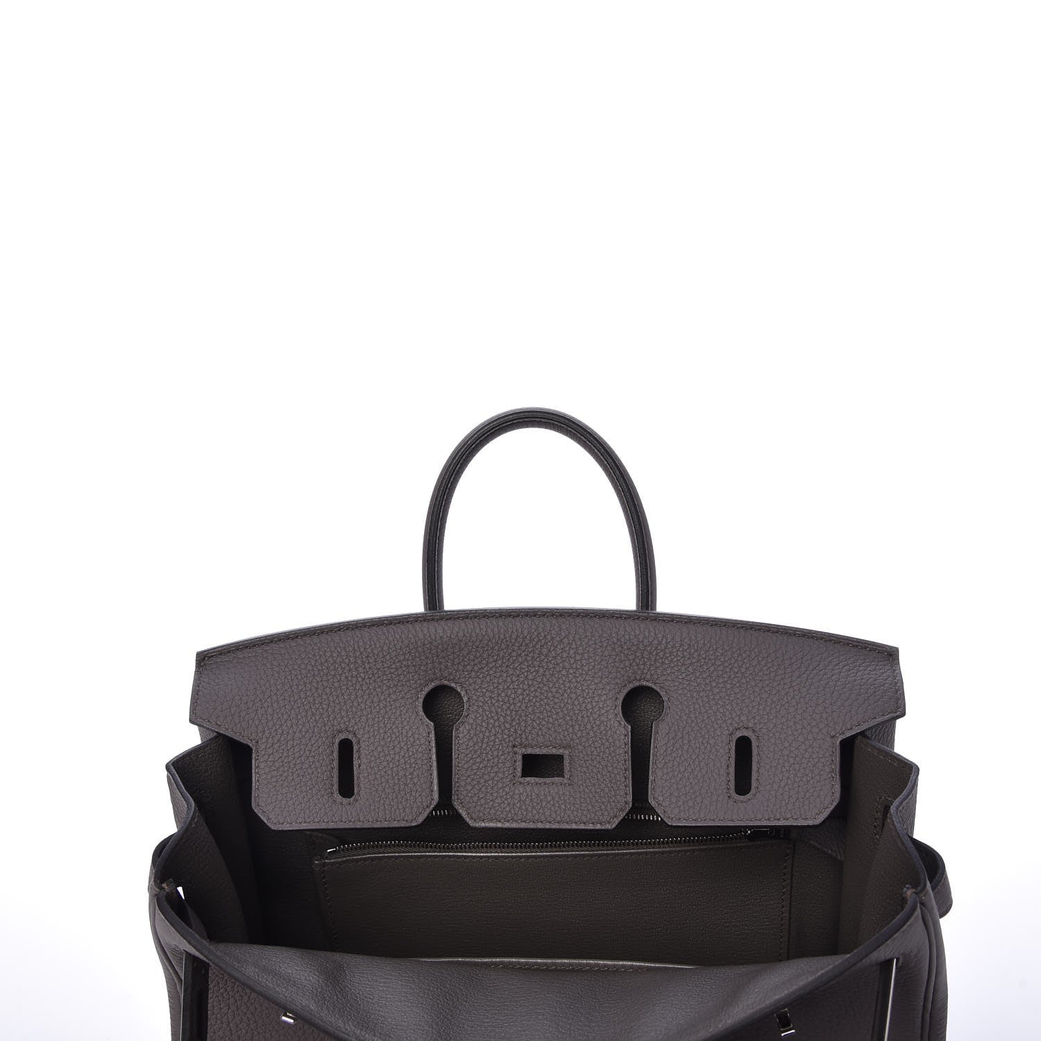 Hermes Togo Birkin 25 Etain 8 of 33