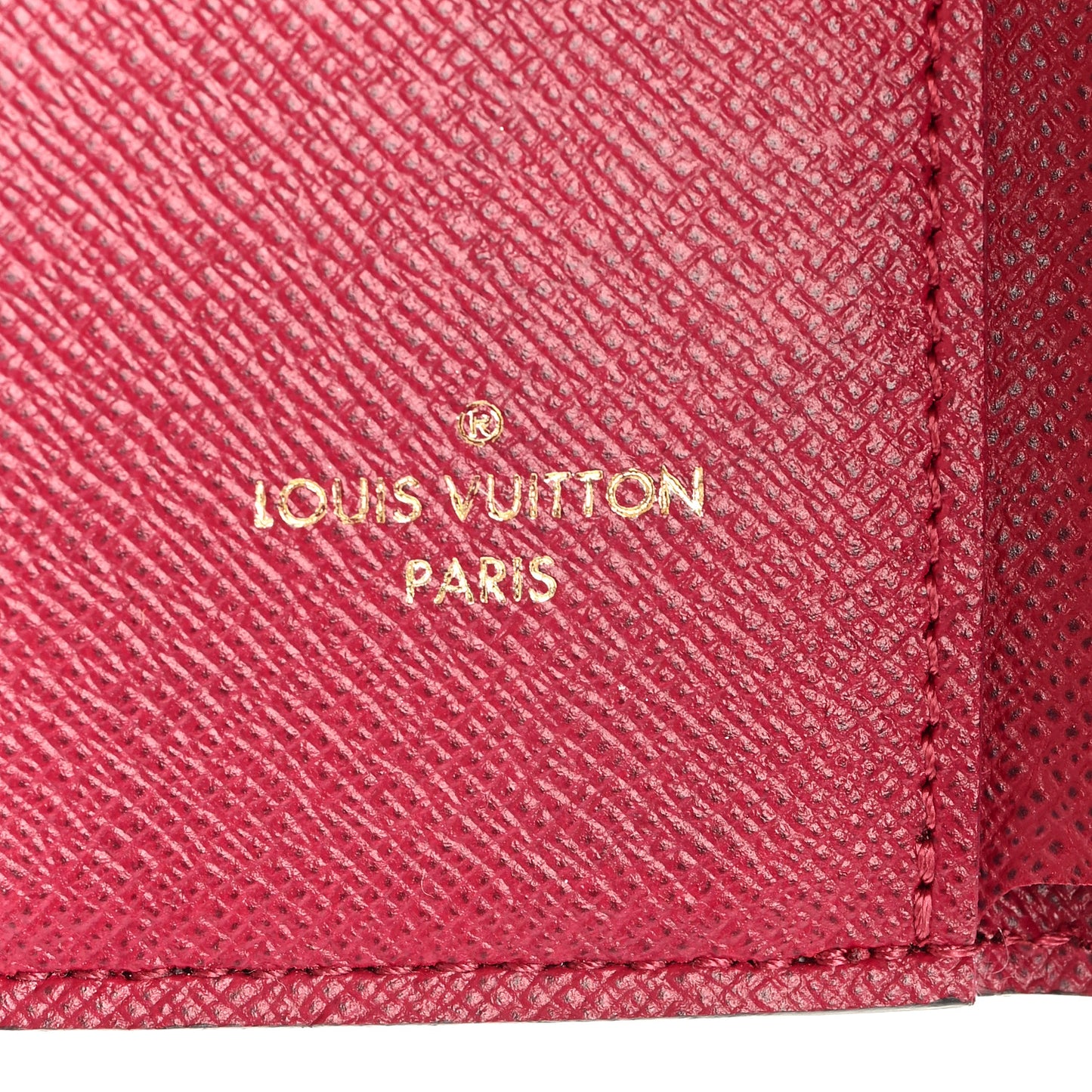Monogram Zoe Wallet Fuchsia