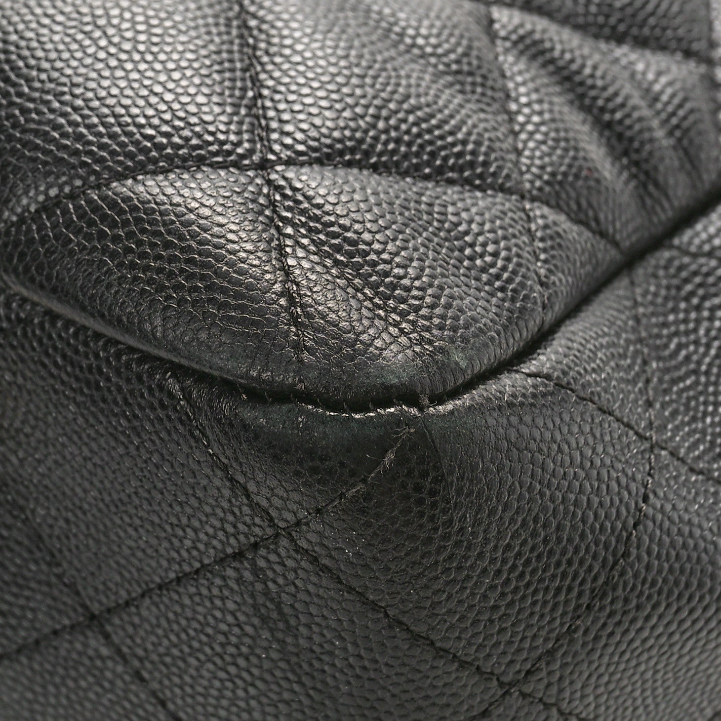 Chanel Caviar Quilted Large Shopping Tote Black 10 of 14