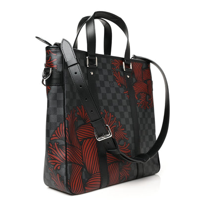 Louis Vuitton Damier Graphite Rope Tadao Red 3 of 9