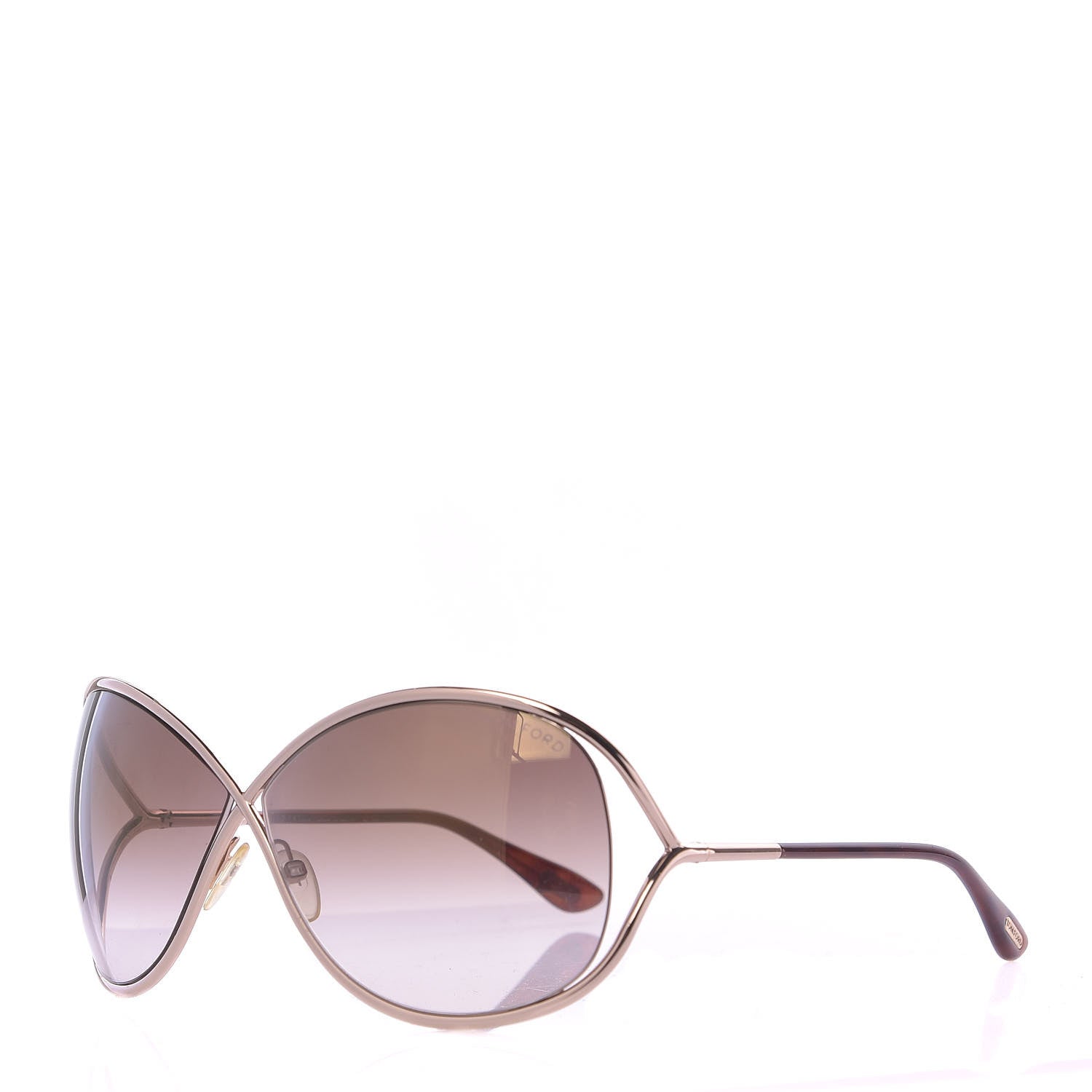 Tom Ford Miranda Crossover Sunglasses TF130 Gold 1 of 8