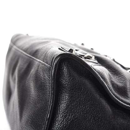 Balenciaga Chevre Silver Metallic Edge Hardware Part Time Black 12 of 13