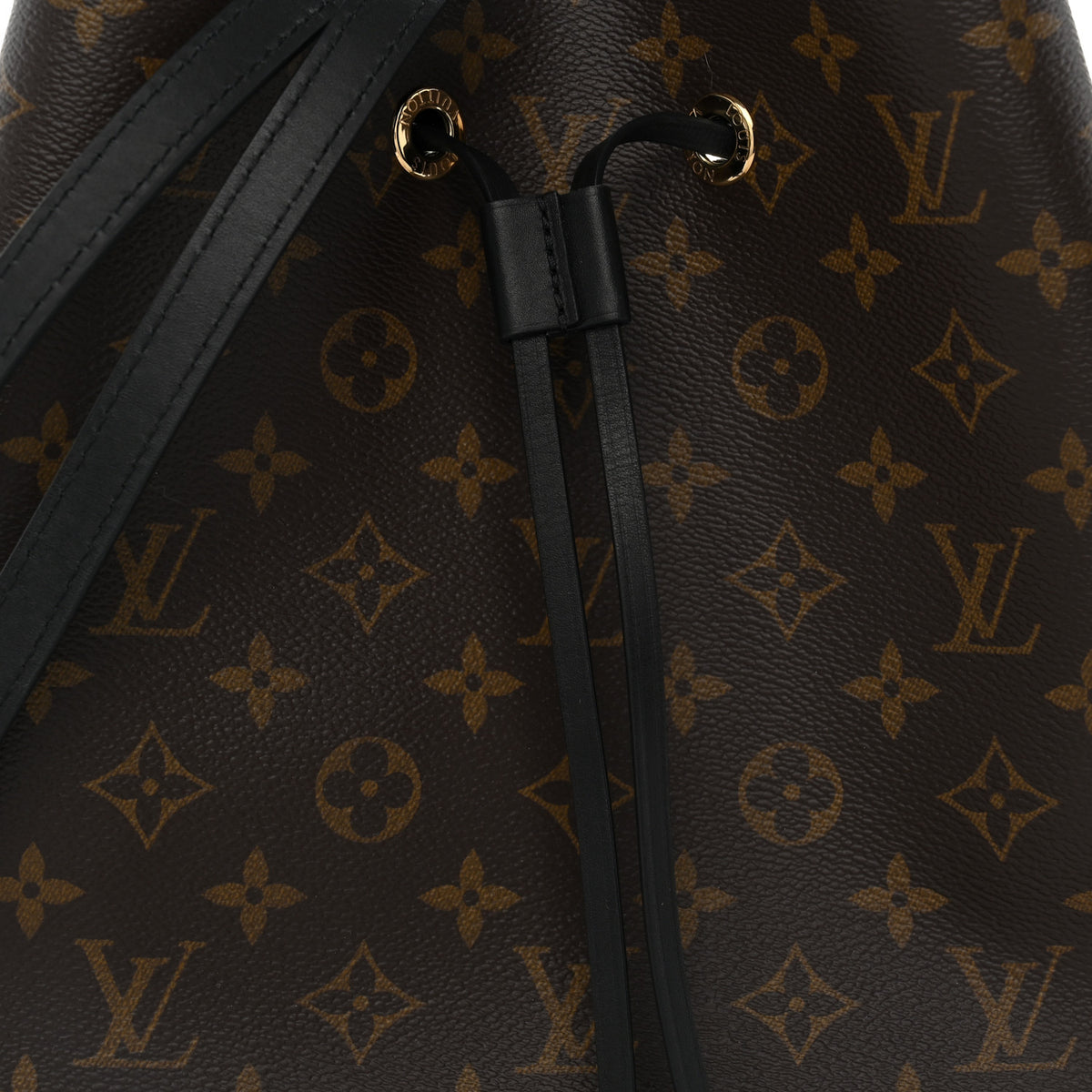 Louis Vuitton Monogram Neonoe MM Black 7 of 9
