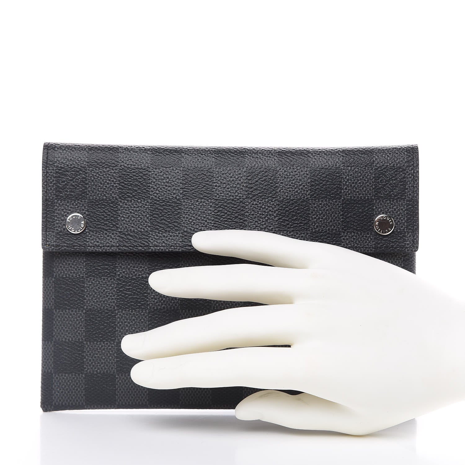 Louis Vuitton Damier Graphite Medium Alpha Pochette 2 of 6