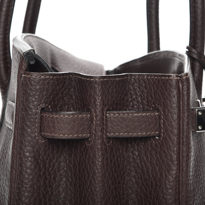 Hermes Fjord Birkin 30 Chocolate 11 of 29