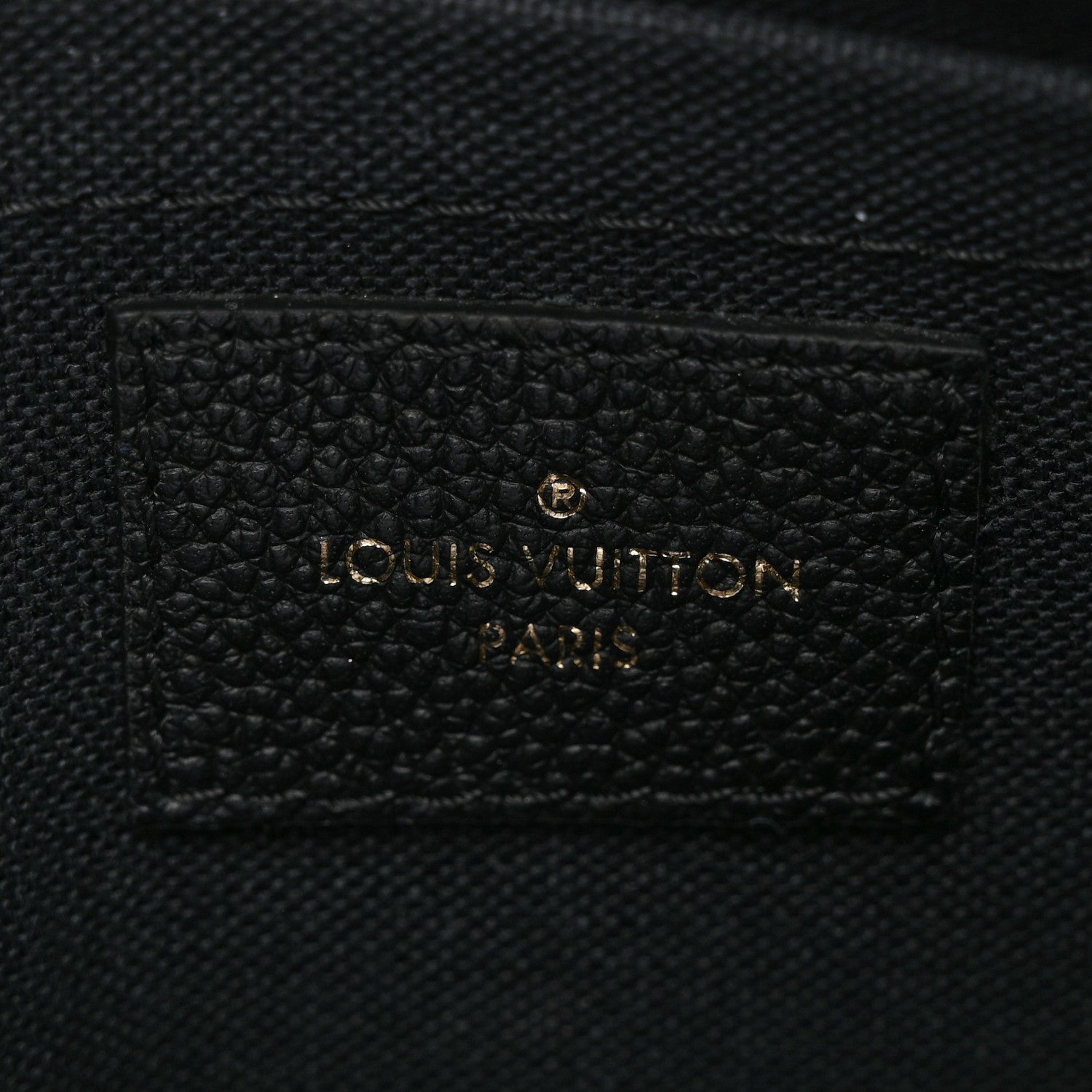 Louis Vuitton Monogram Pallas Clutch Black 6 of 13